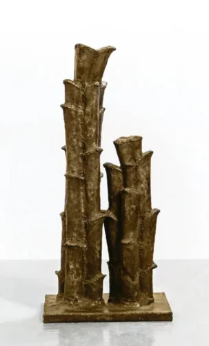 Κάκτος νο 7, 1982, χαλκός, 70 x 25 x 33 εκ., ιδιωτική συλλογή