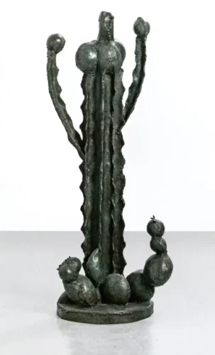 Κάκτος νο 4, 1988, χαλκός, 77 x 29 x 30 εκ., ιδιωτική συλλογή
