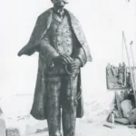 Ο ναύαρχος Παύλος Κουντουριώτης, 1986, μπρούτζος, Άλσος Ναυτικής Παράδοσης στο φαληρικό δέλτα, Παλαιό Φάληρο