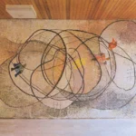 Ψάρεμα, 1971-72, ψηφιδωτό, Γυμνάσιο του Ερντ, παραθεριστικό ξενοδοχείο του χαλυβουργείου της πόλης Ντουναουϊβάρος στο Σιπ Λακ